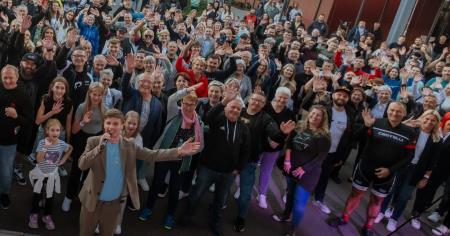 Zaključek Zmagovalne ture za dober namen v Ormožu, foto: Hitradio Center